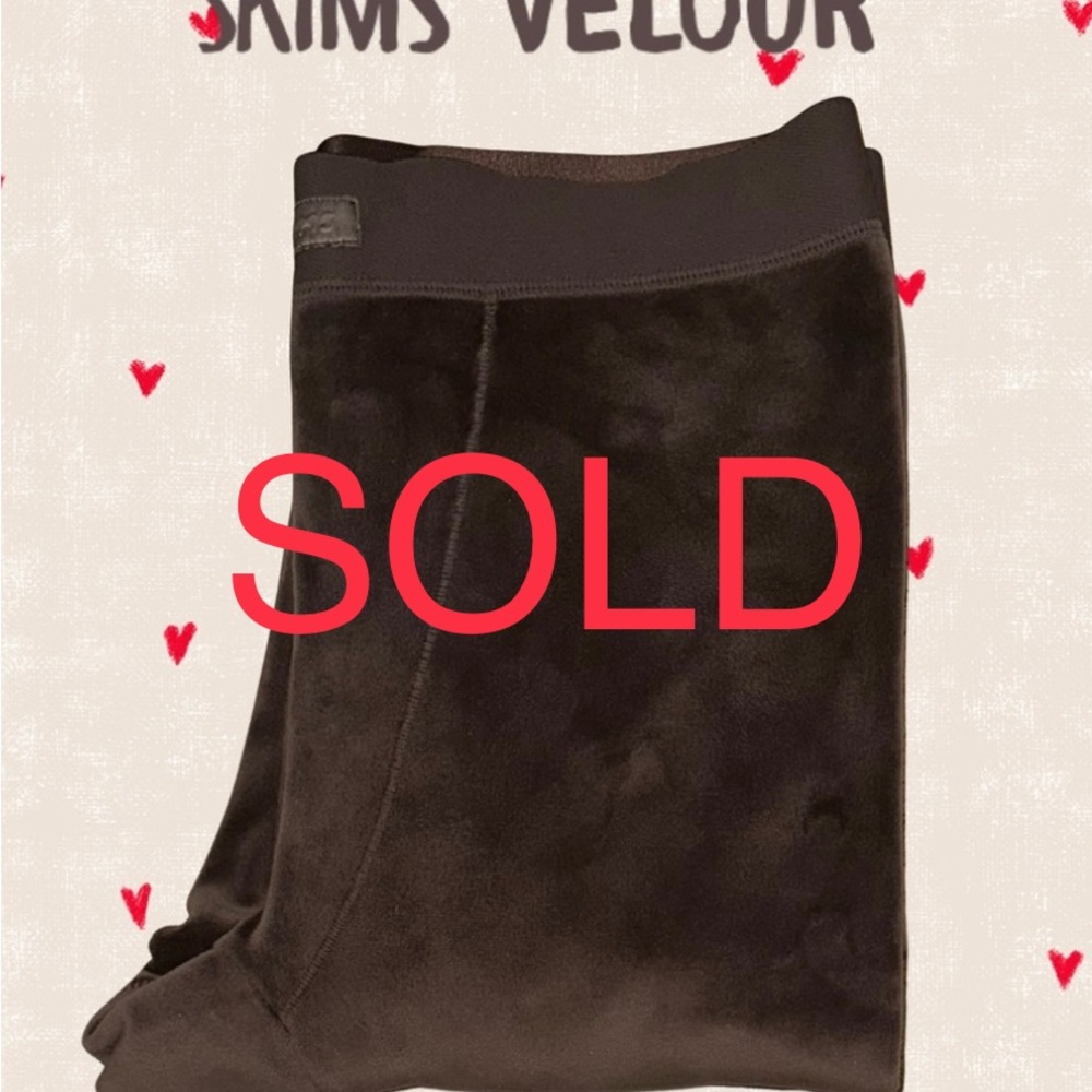 Skims velour leggings